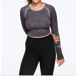 VS PINK Seamless Long Sleeve SZ S EUC!
